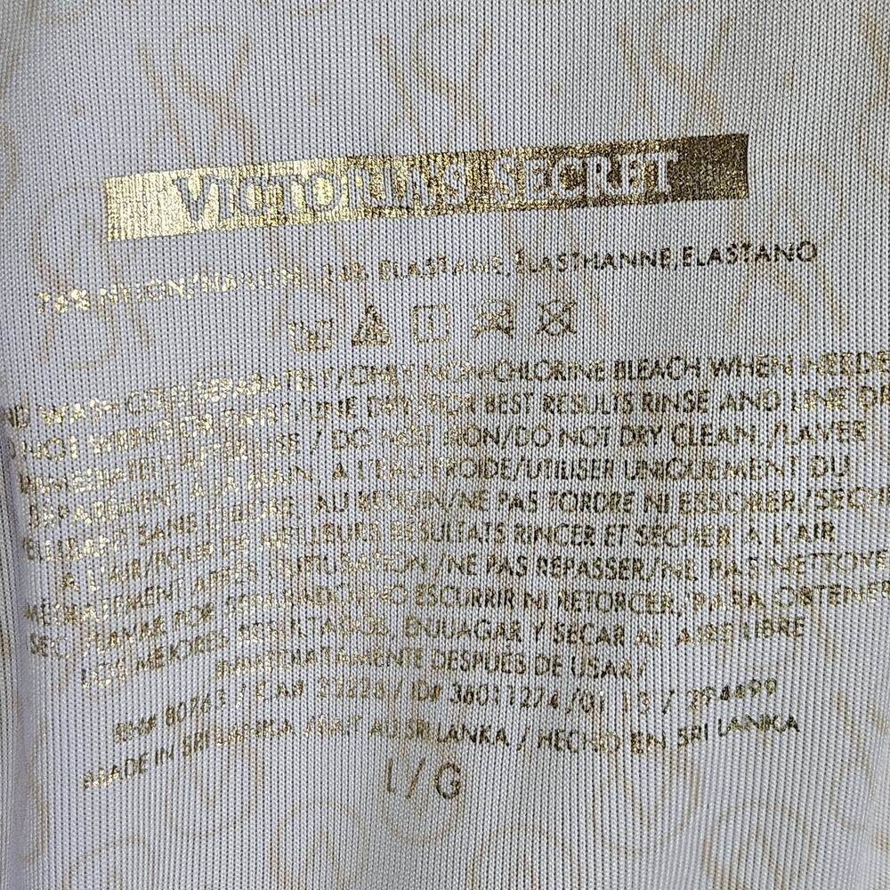 Victoria Secret Liquid Gold Bikini Set L 36DD Very Sexy Y2K Pushup Halter Ruched - Picture 16 of 16